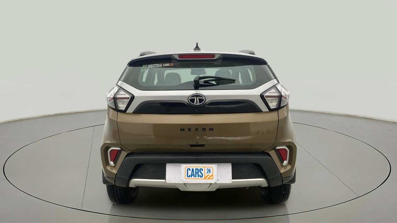 Rear view of a Tata Nexon 2017-2023