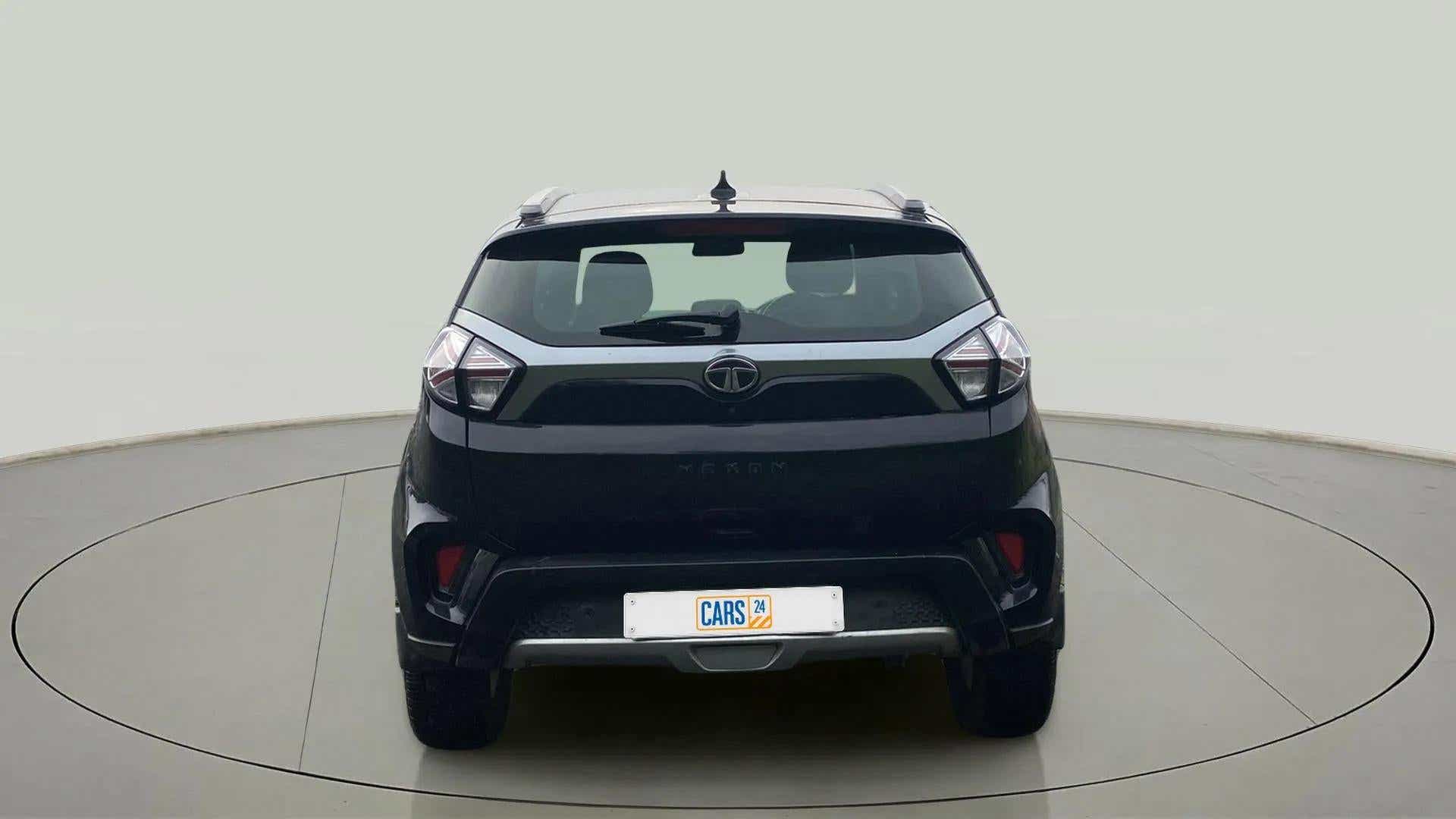 Rear view of a Tata Nexon 2017-2023
