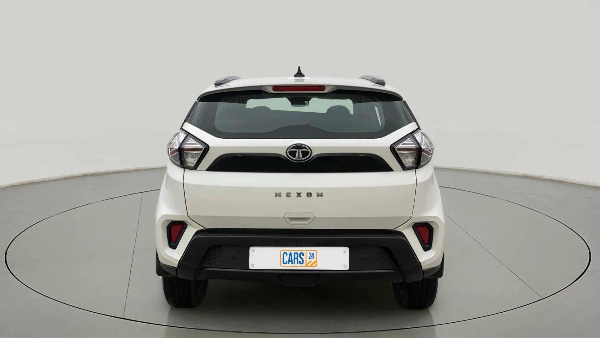 Rear view of a Tata Nexon 2017-2023