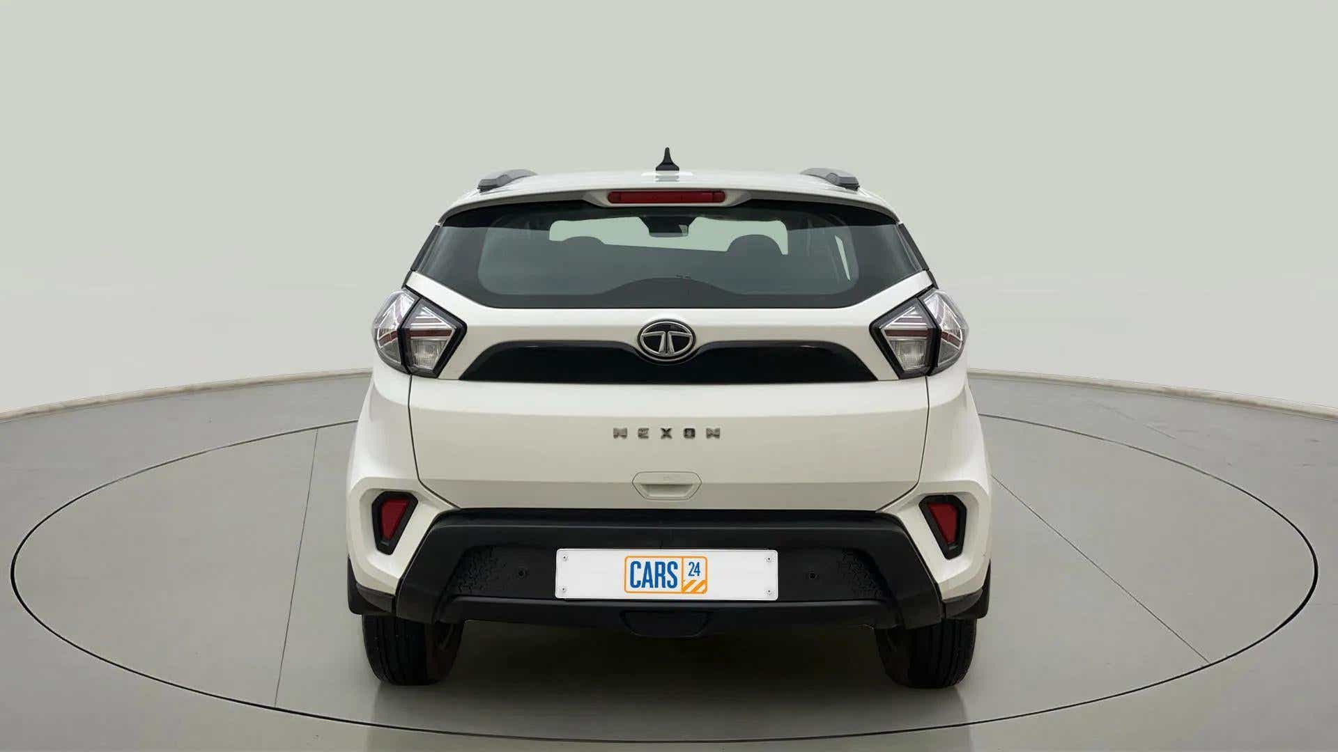Rear view of a Tata Nexon 2017-2023