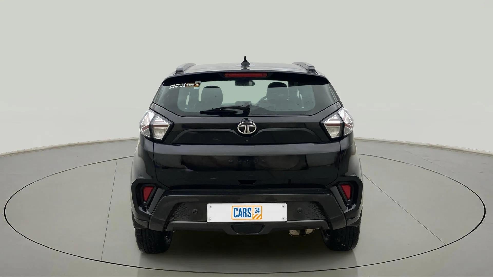 Rear view of a Tata Nexon 2017-2023