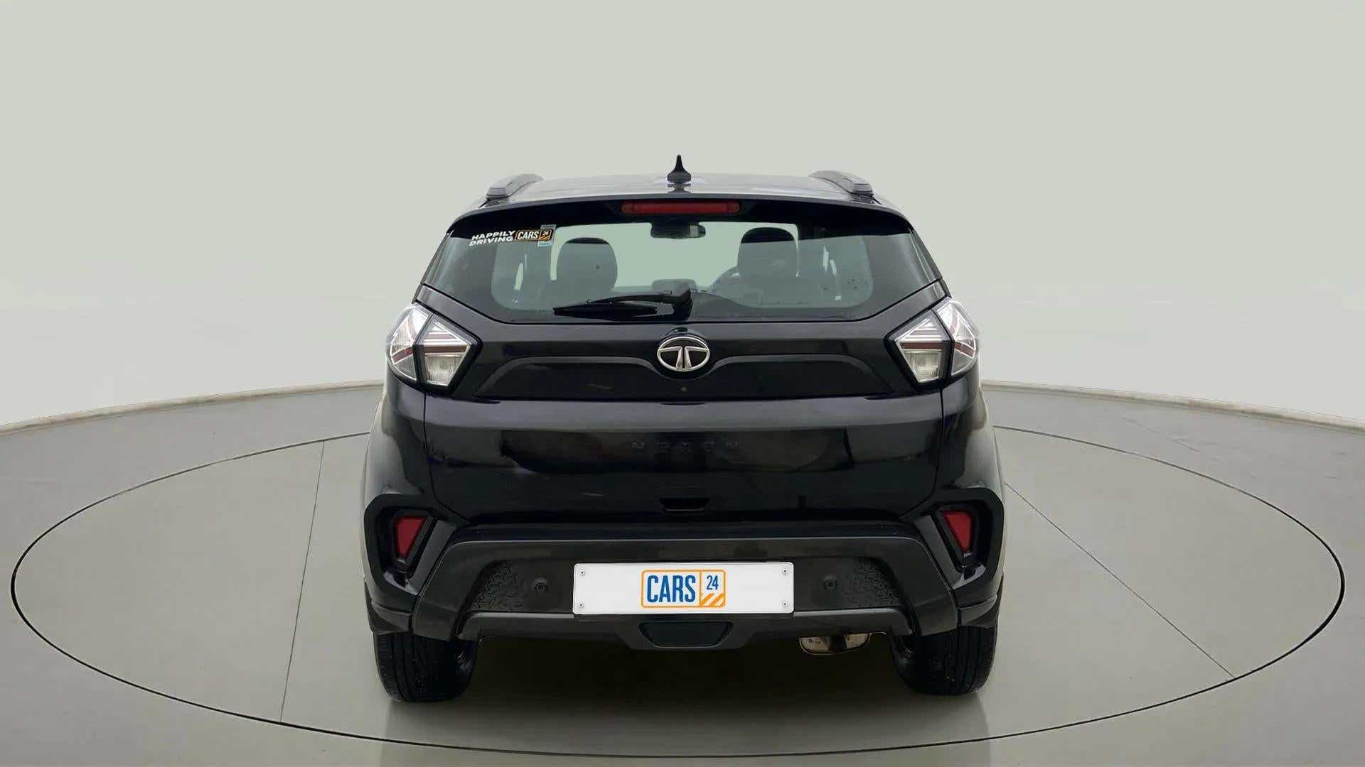 Rear view of a Tata Nexon 2017-2023