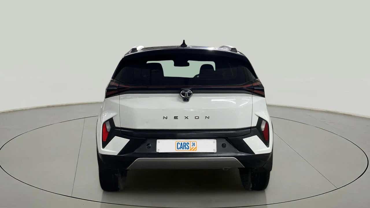 Rear view of a Tata Nexon 2017-2023