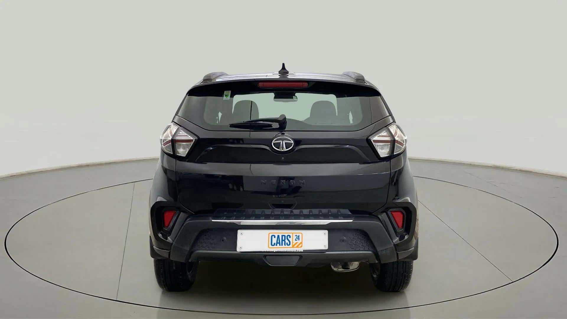 Rear view of a Tata Nexon 2017-2023