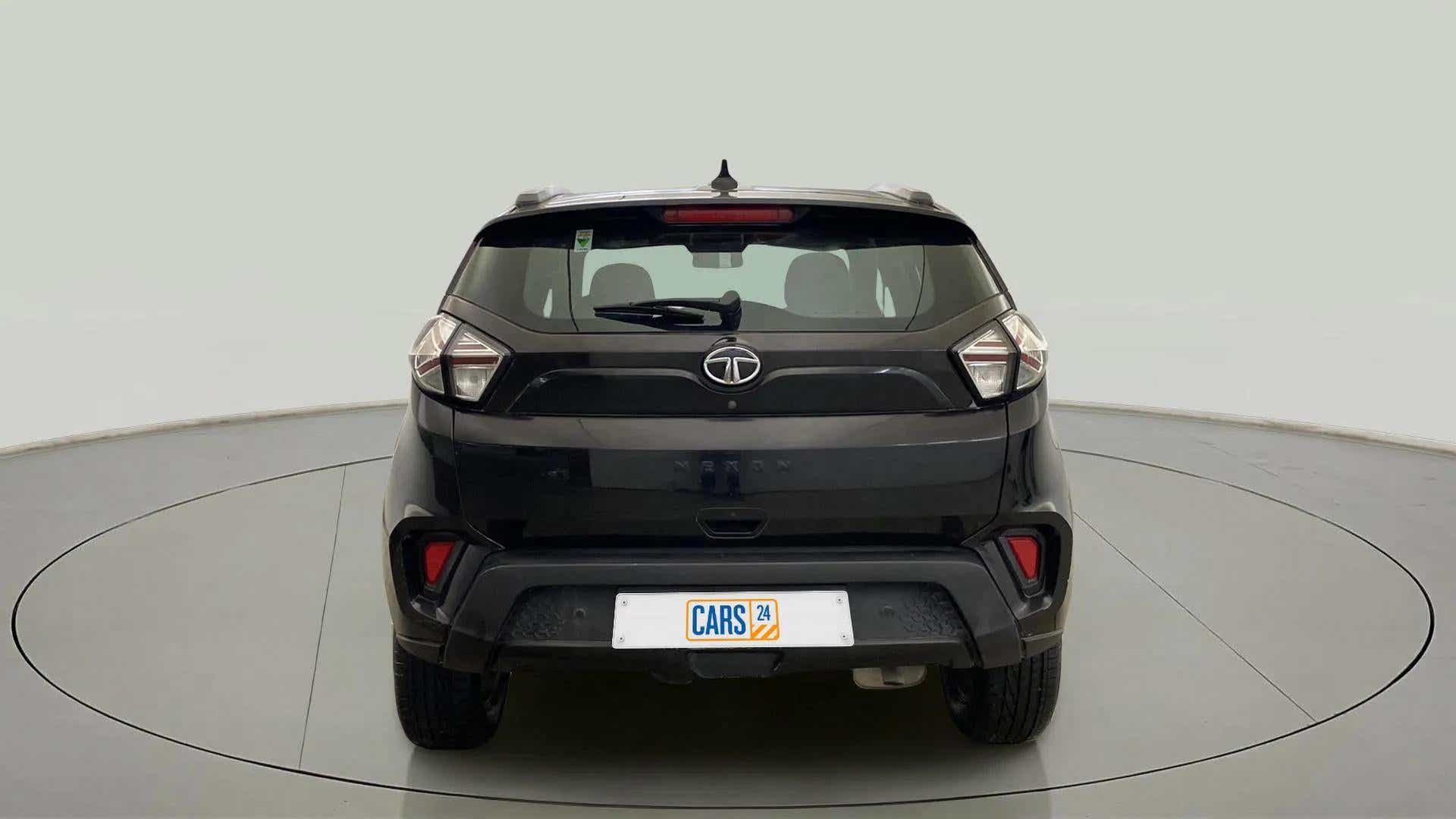 Rear view of a Tata Nexon 2017-2023
