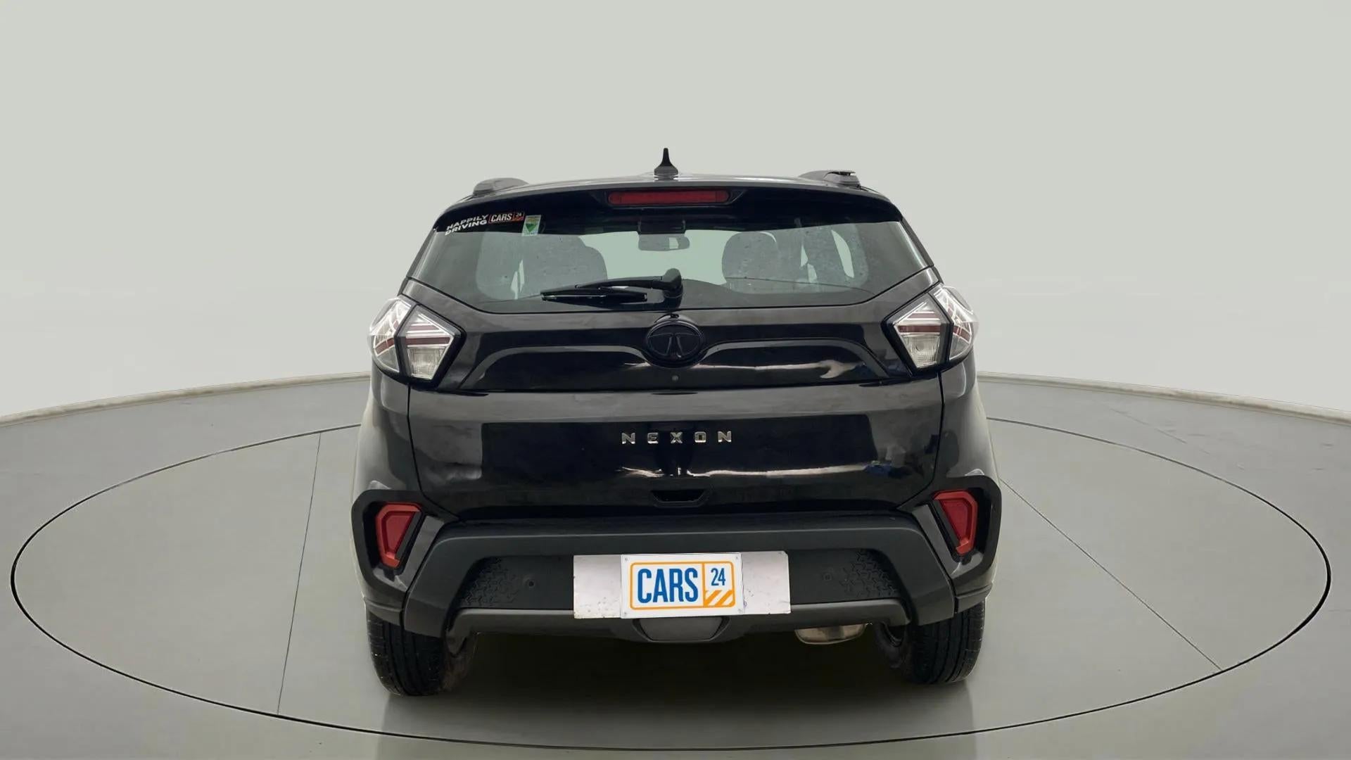 Rear view of a Tata Nexon 2017-2023