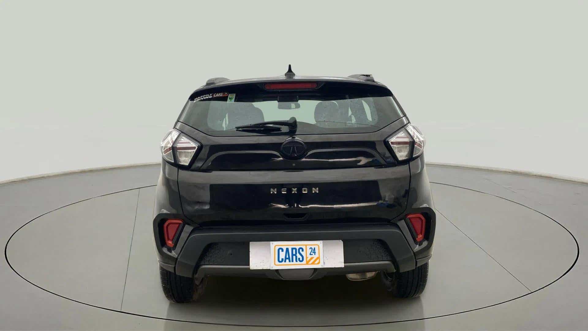 Rear view of a Tata Nexon 2017-2023