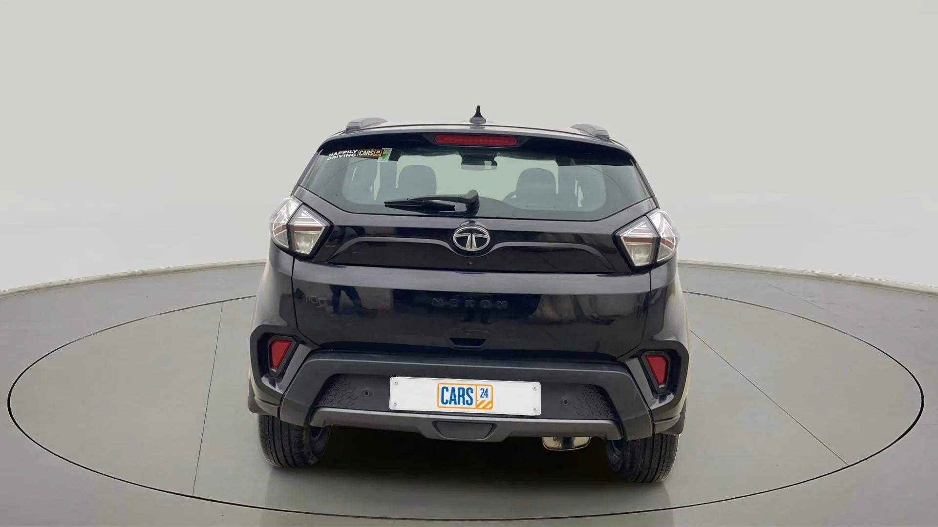 Rear view of a Tata Nexon 2017-2023
