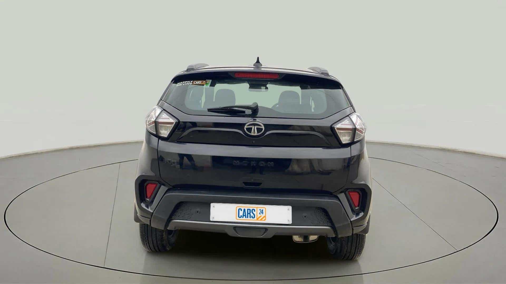 Rear view of a Tata Nexon 2017-2023