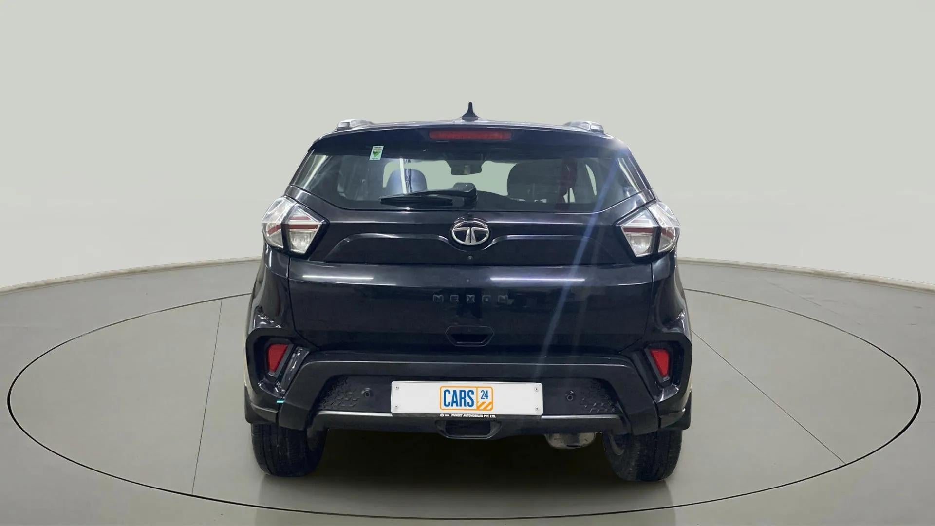 Rear view of a Tata Nexon 2017-2023