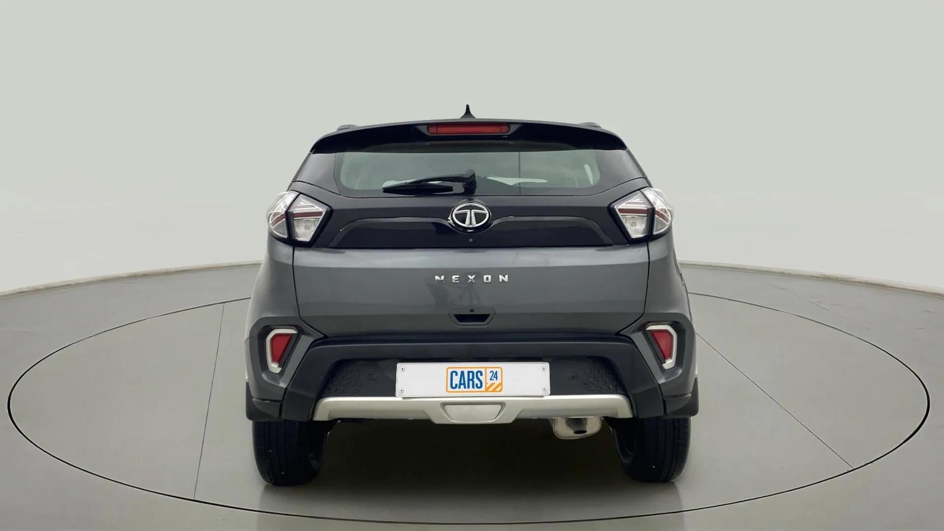 Rear view of a Tata Nexon 2017-2023