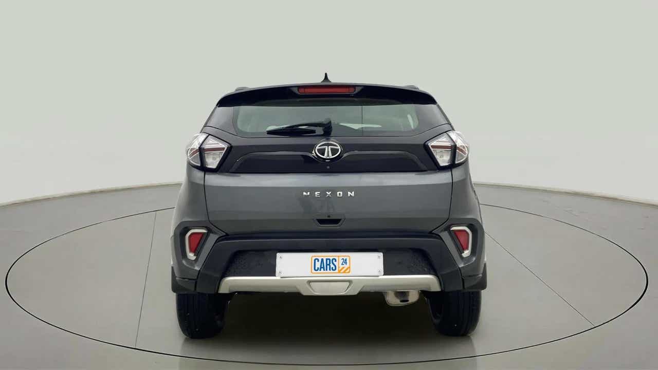 Rear view of a Tata Nexon 2017-2023