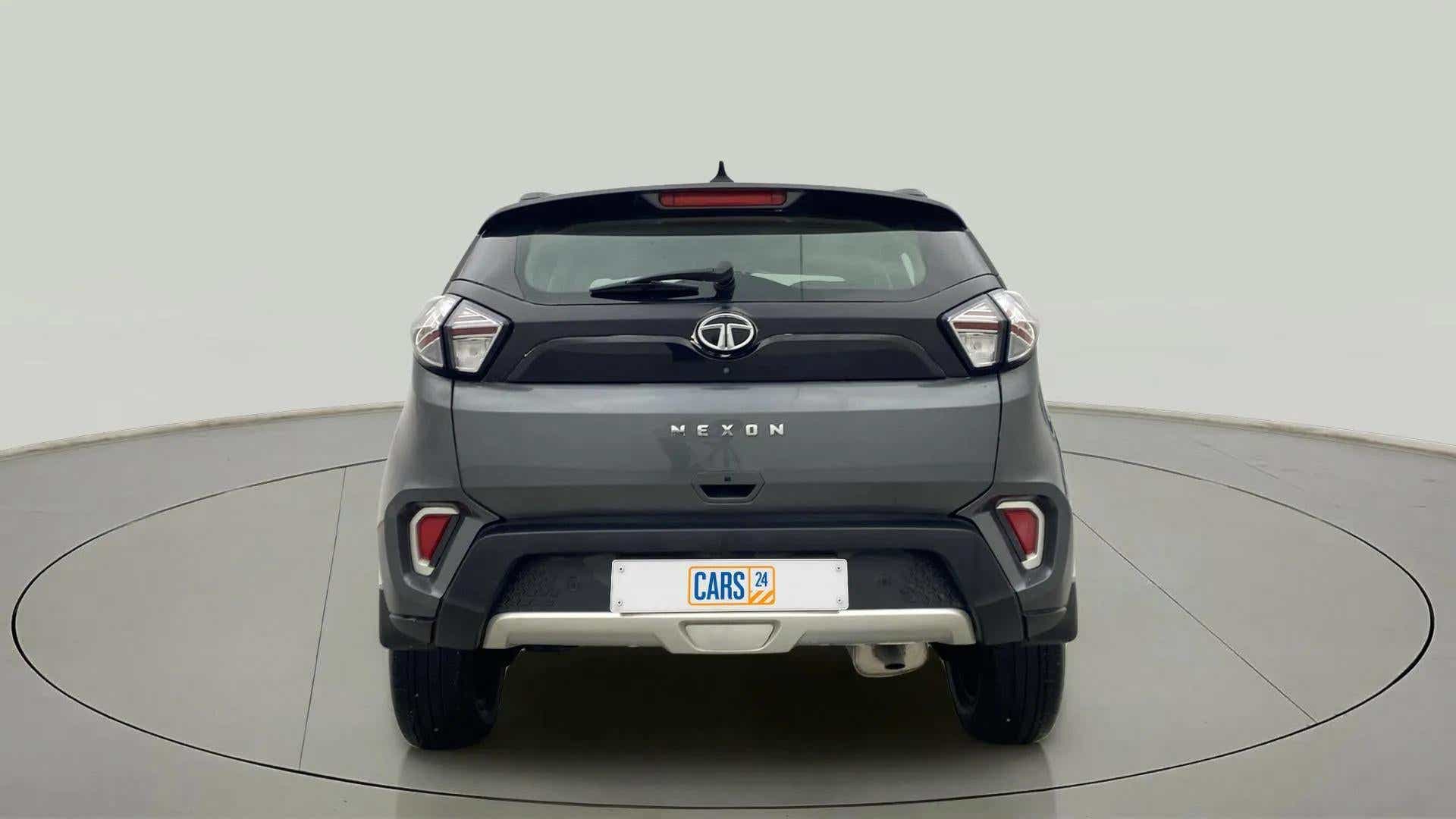 Rear view of a Tata Nexon 2017-2023