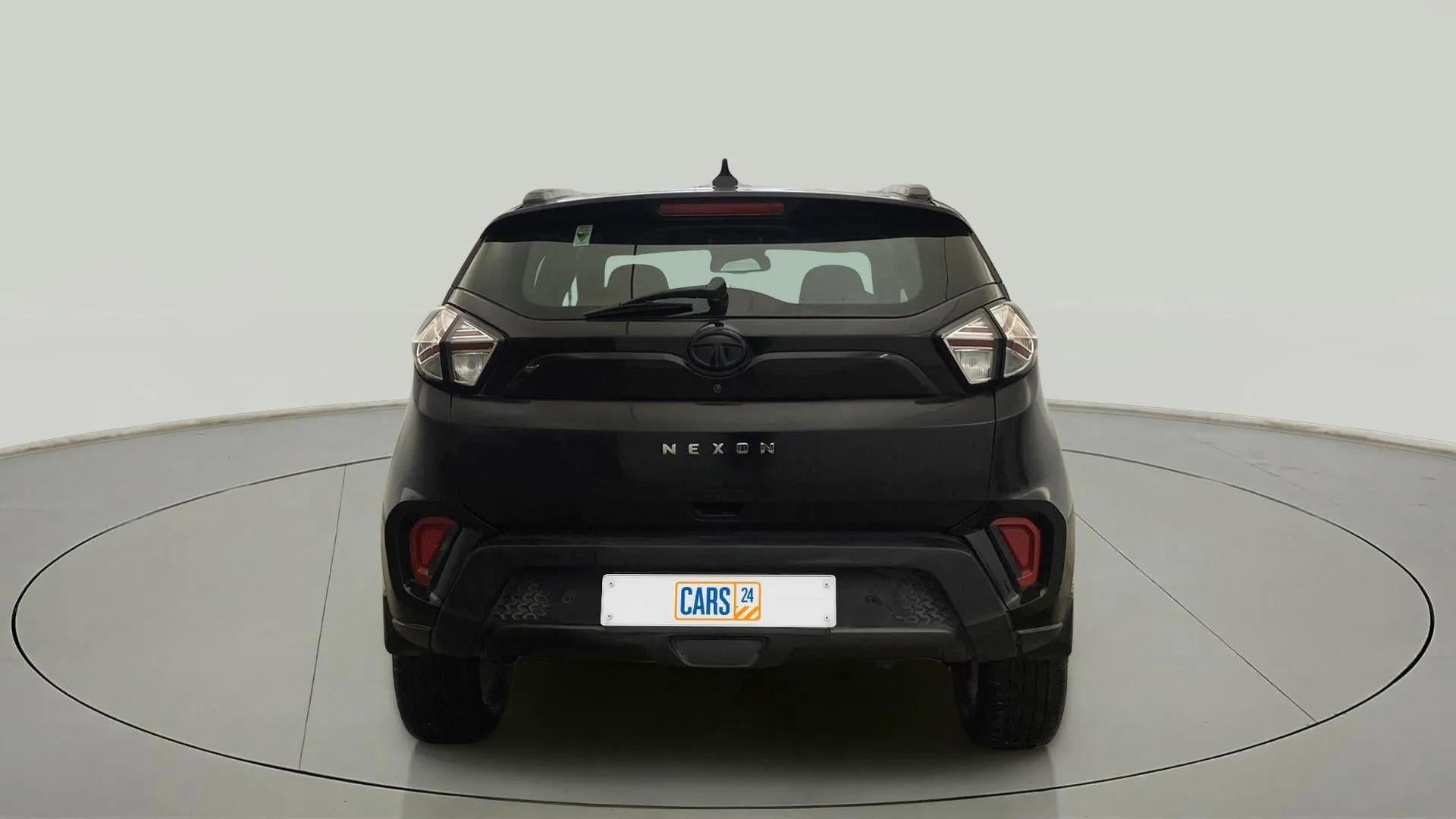 Rear view of a Tata Nexon 2017-2023