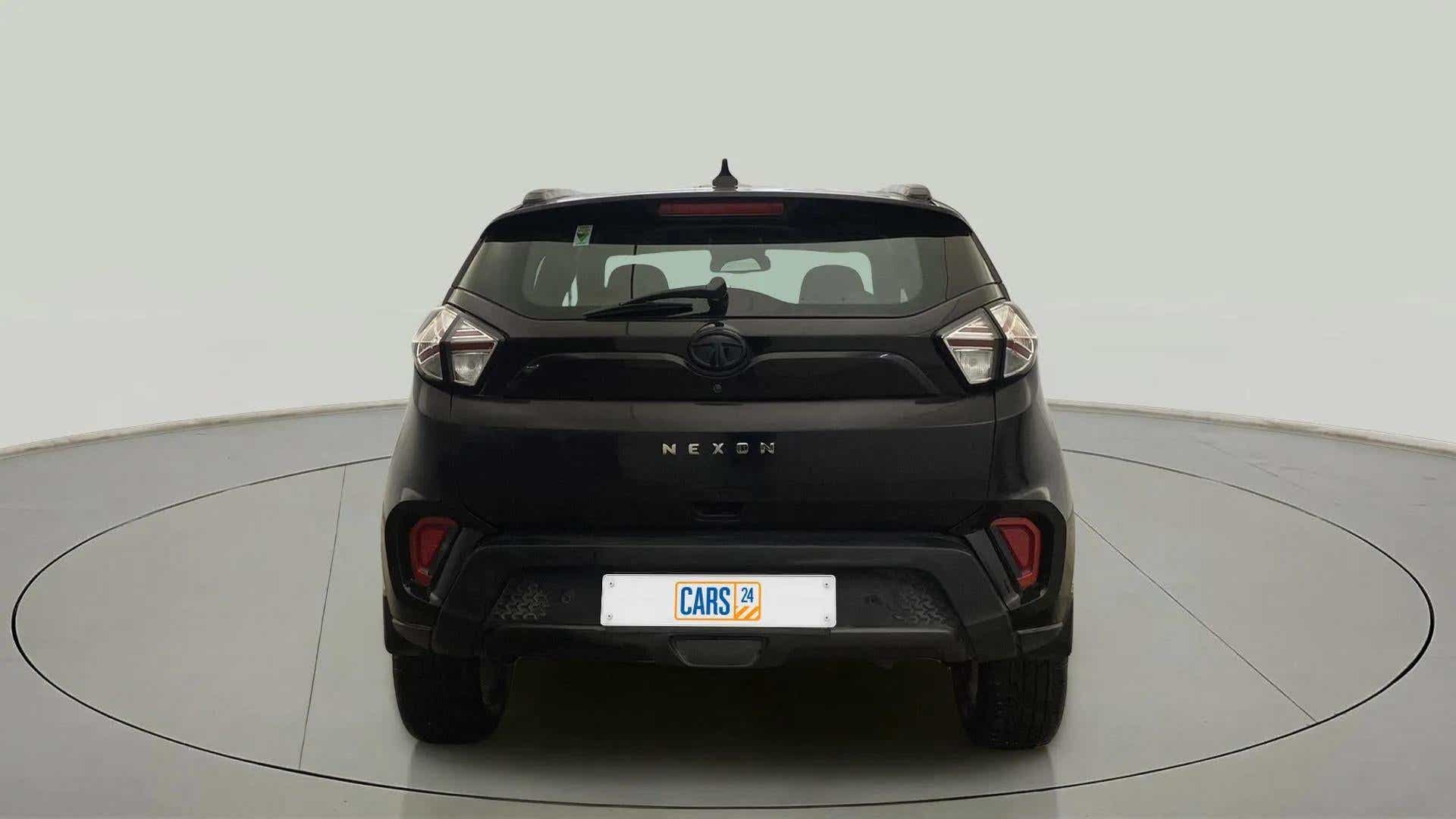 Rear view of a Tata Nexon 2017-2023