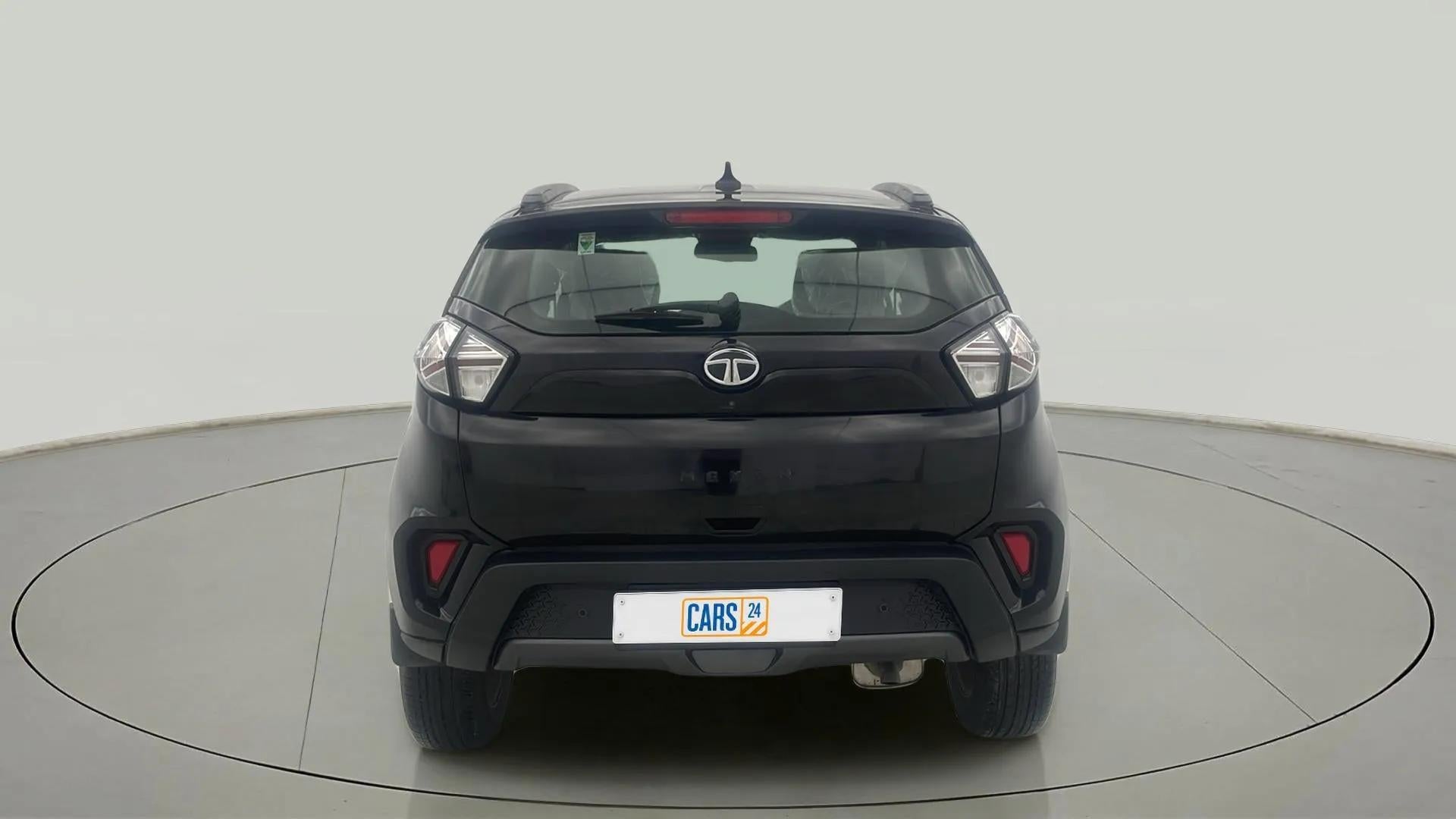 Rear view of a Tata Nexon 2017-2023