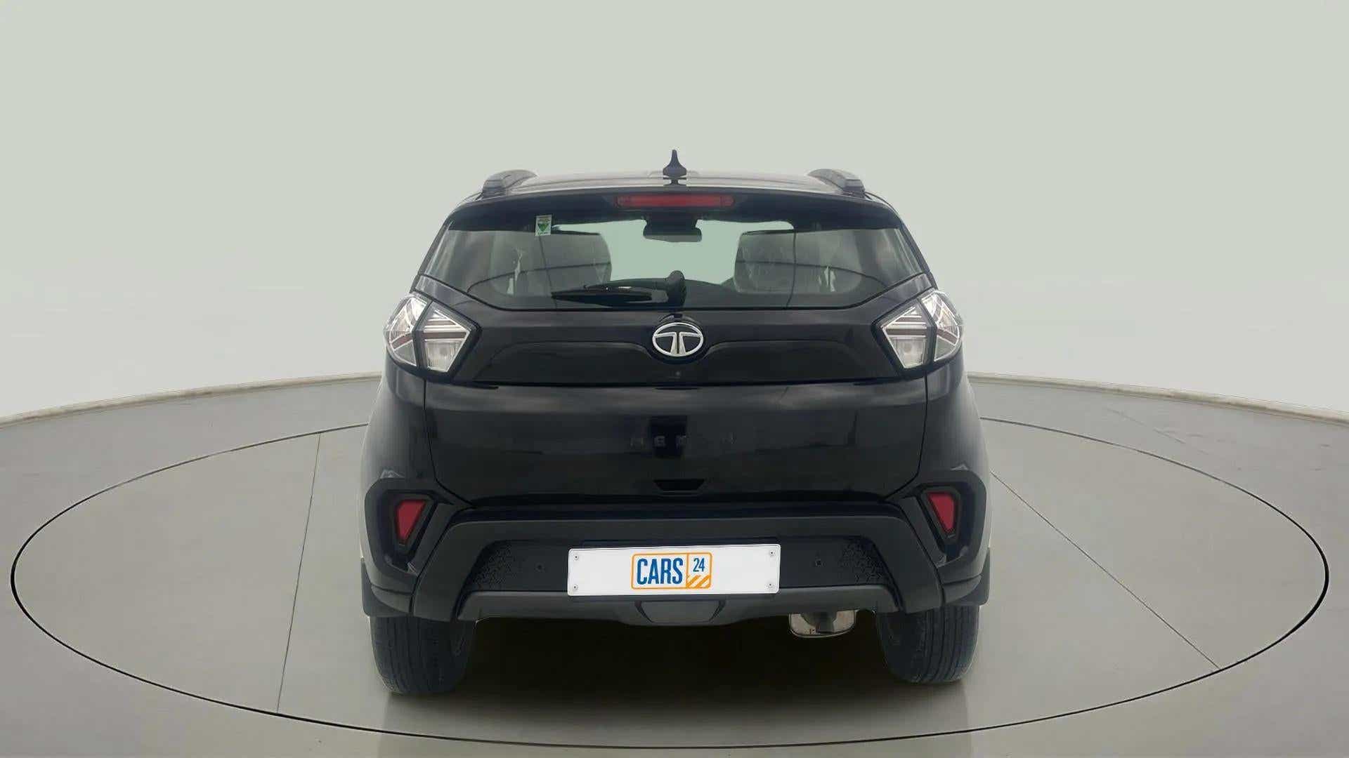 Rear view of a Tata Nexon 2017-2023