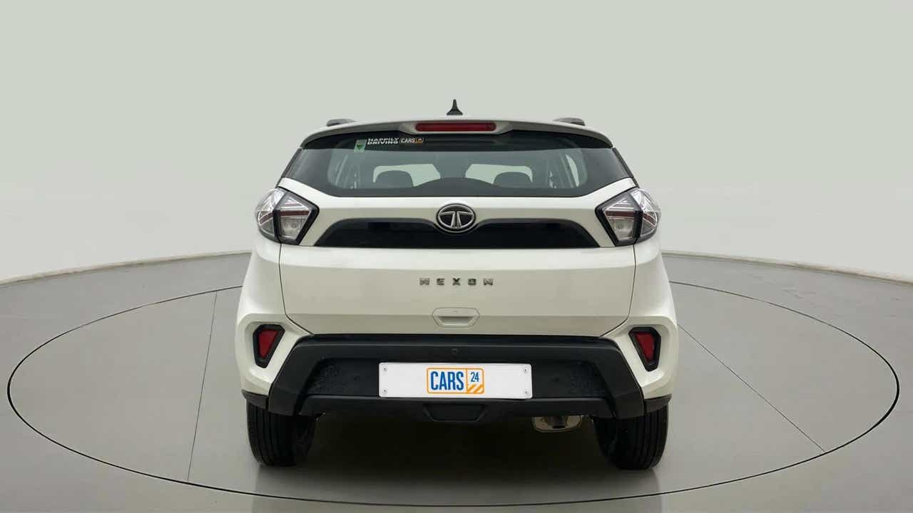 Rear view of a Tata Nexon 2017-2023