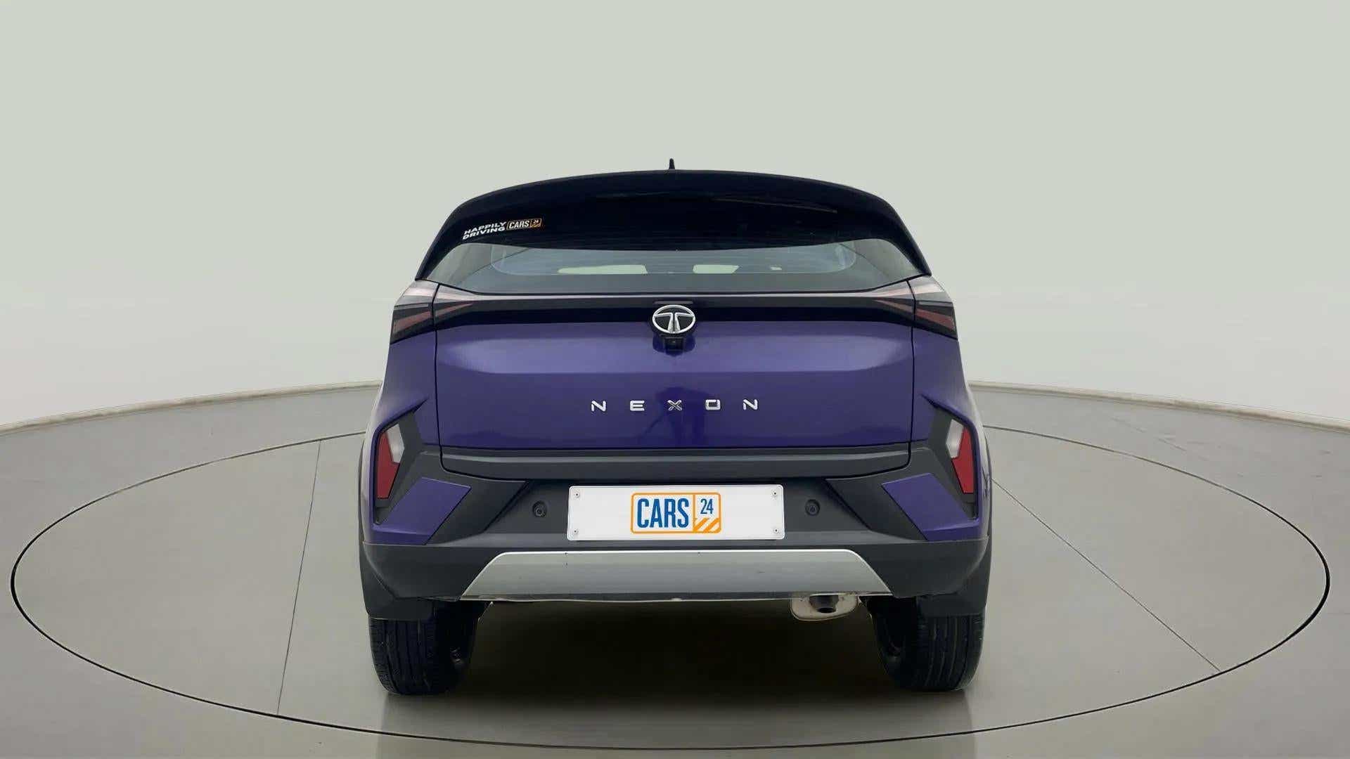 Rear view of a Tata Nexon 2017-2023