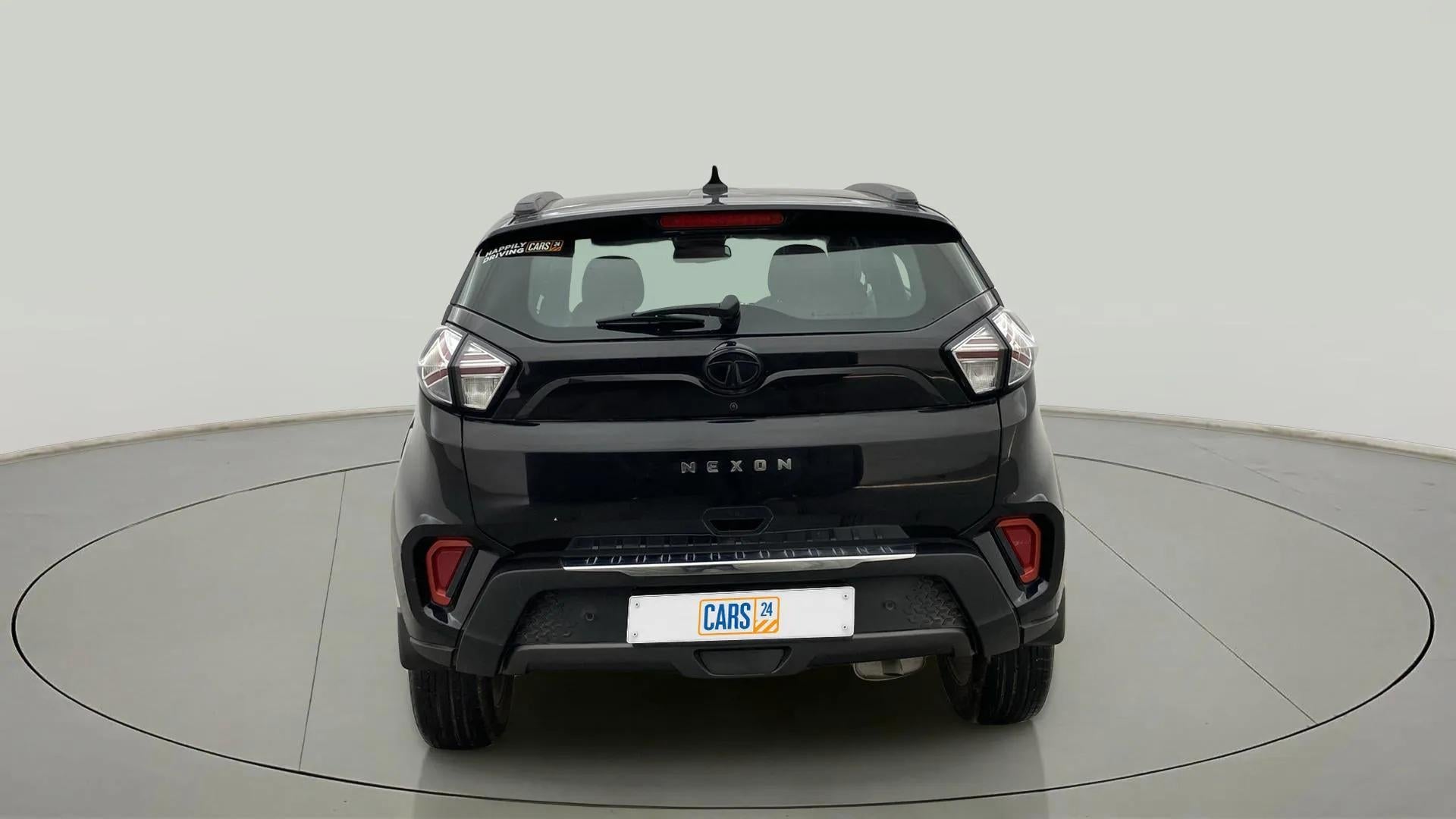 Rear view of a Tata Nexon 2017-2023