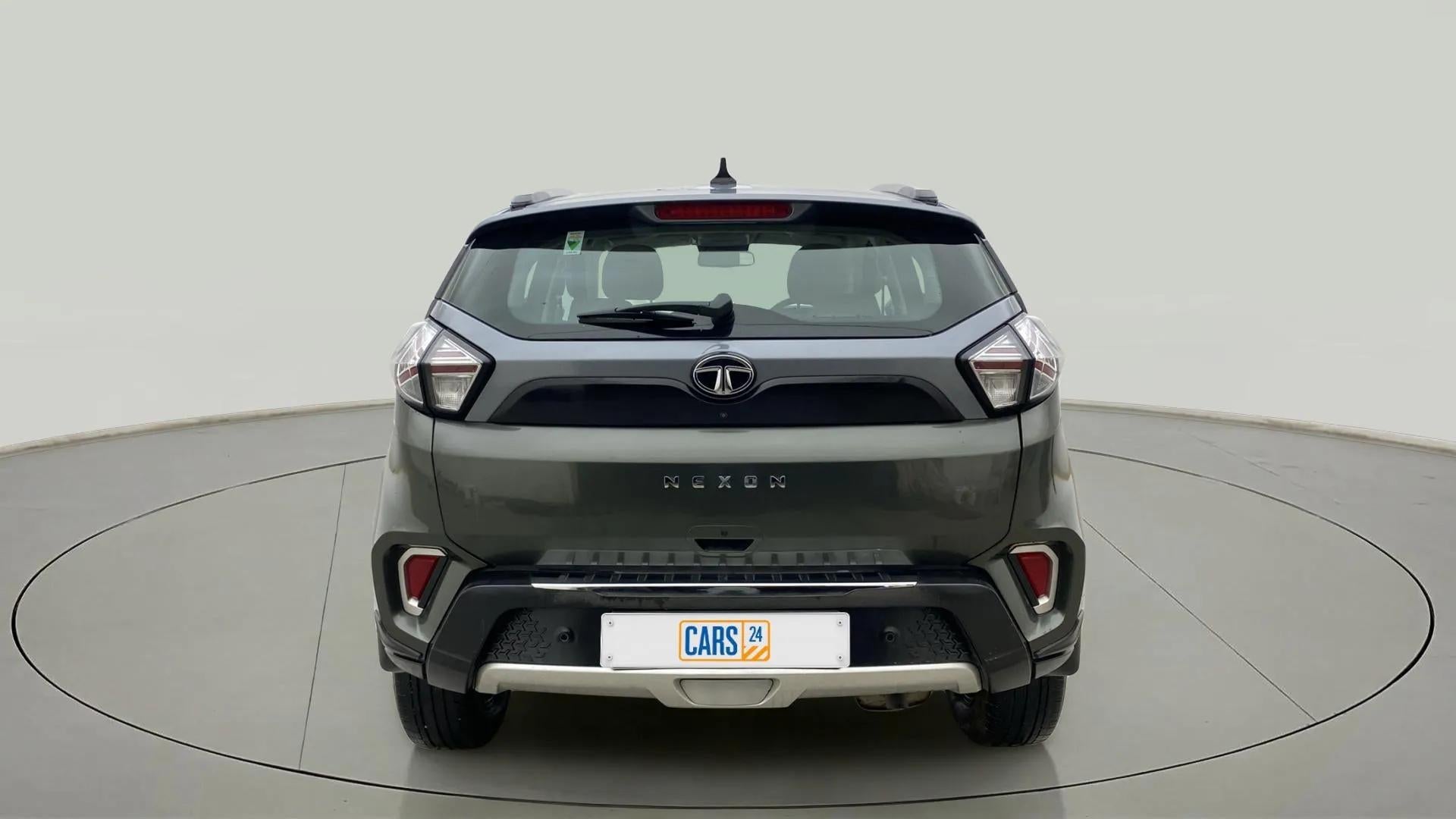 Rear view of a Tata Nexon 2017-2023
