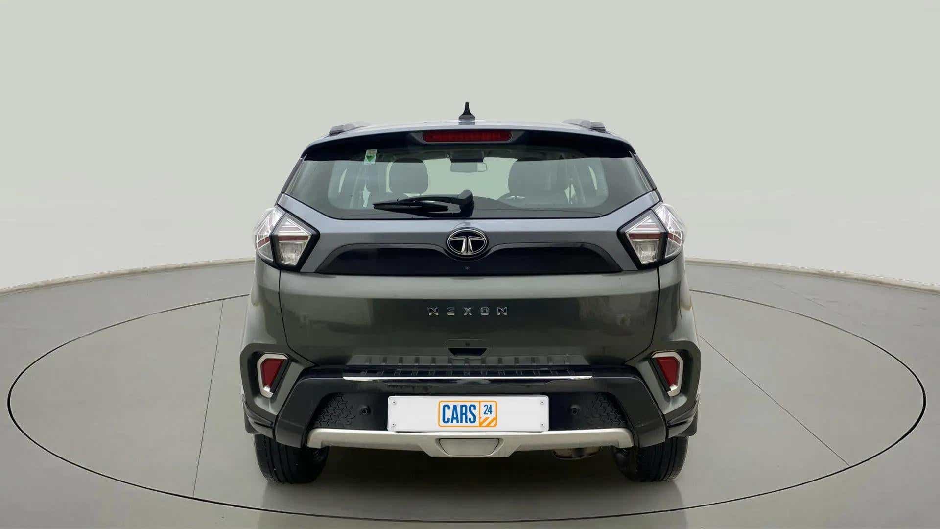 Rear view of a Tata Nexon 2017-2023
