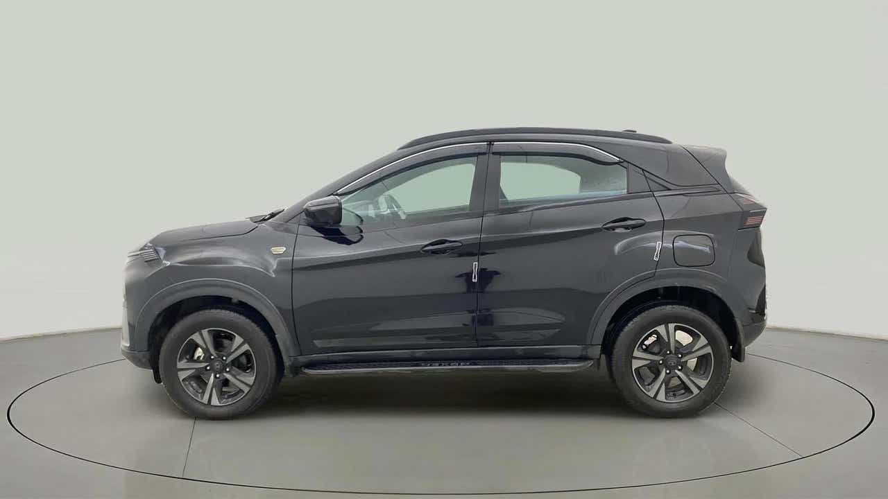 Side view of a Tata Nexon