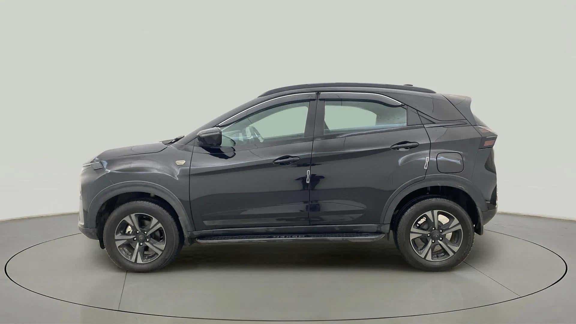 Side view of a Tata Nexon