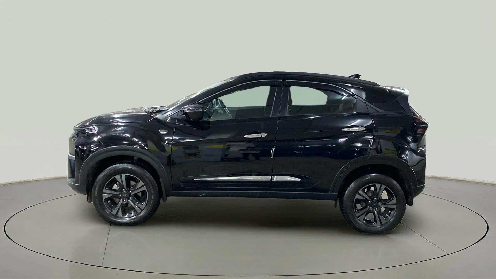 Side view of a Tata Nexon