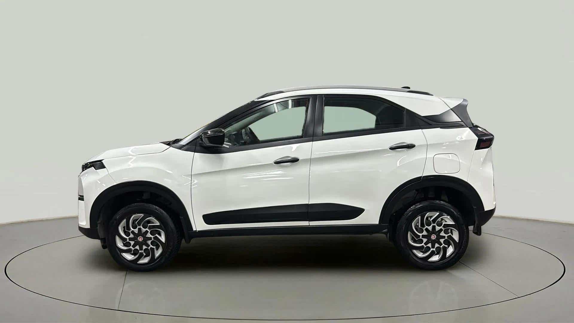 Side view of a Tata Nexon