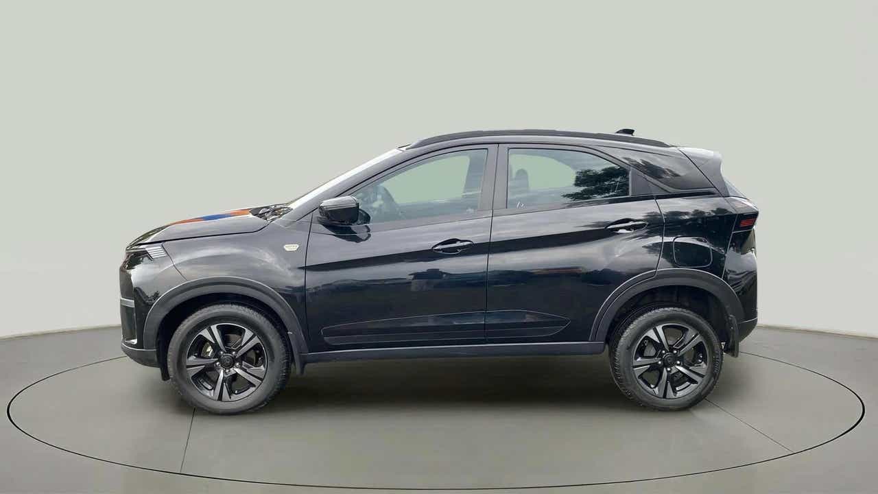 Side view of a Tata Nexon