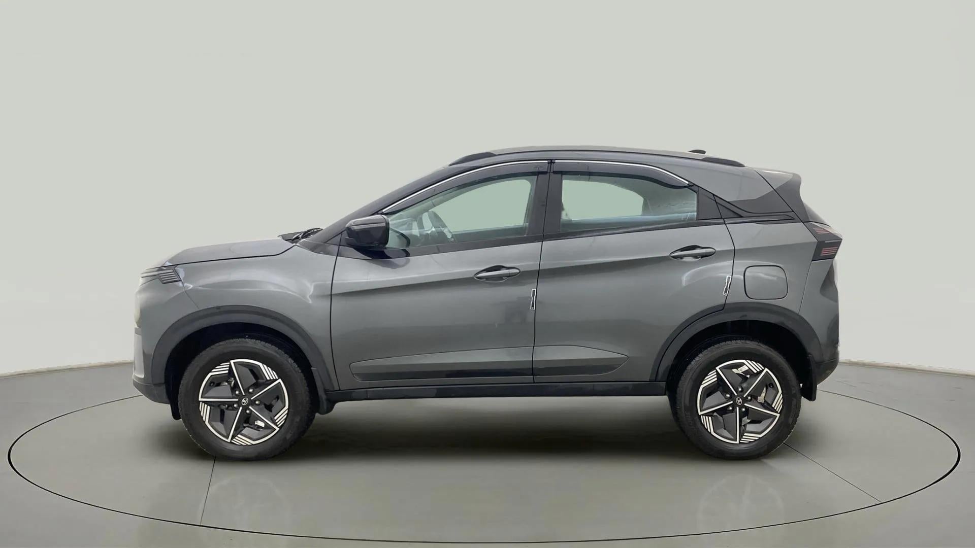Side view of a Tata Nexon