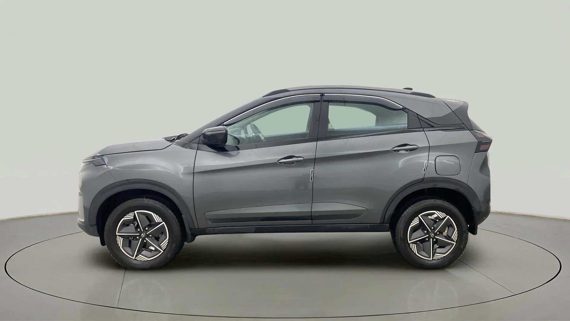 Side view of a Tata Nexon
