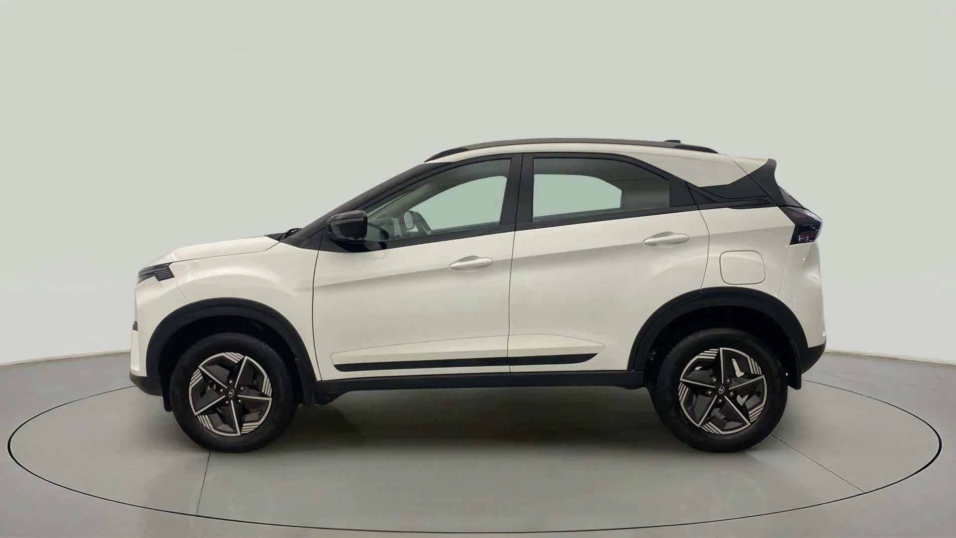 Side view of a Tata Nexon
