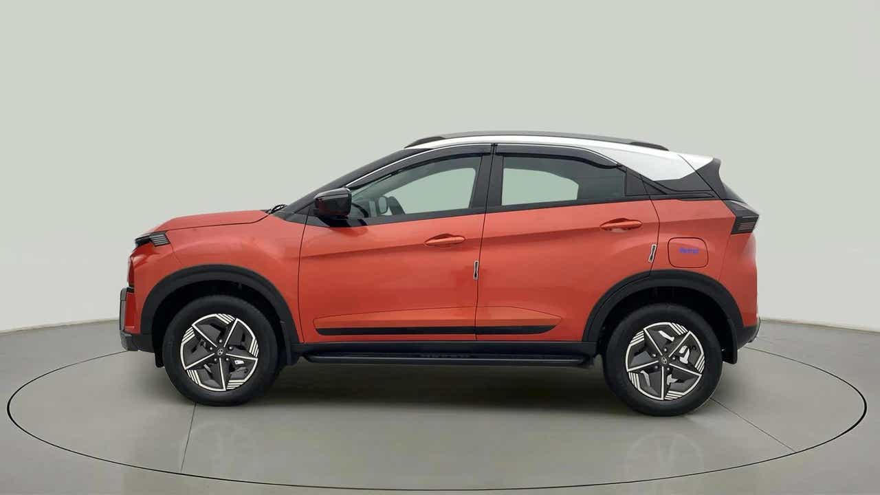 Side view of a Tata Nexon
