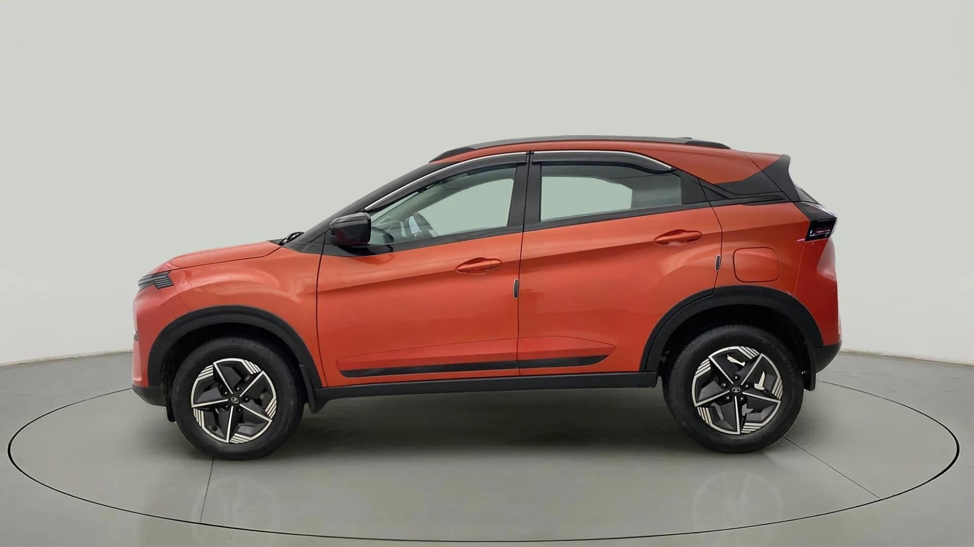Side view of a Tata Nexon