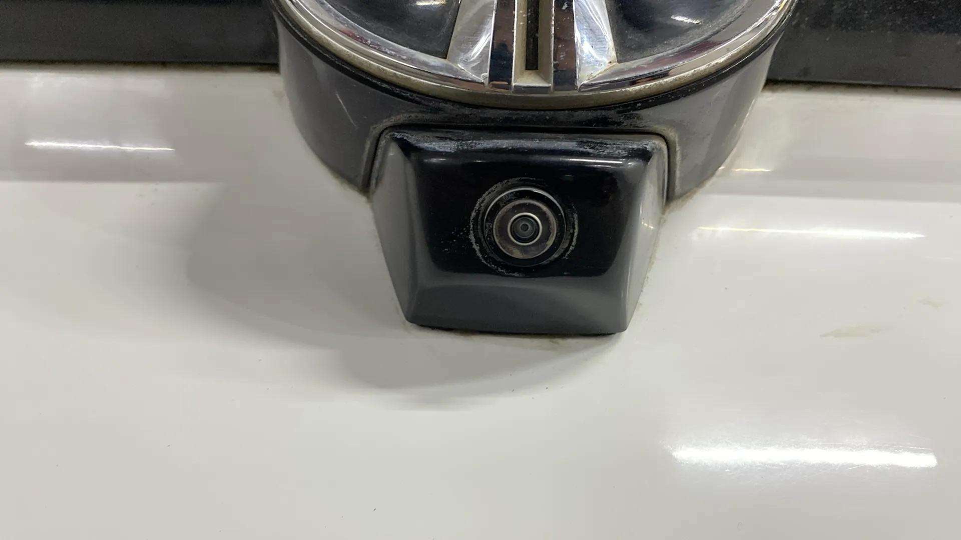 Rear camera close-up of a Tata Nexon 2017-2023