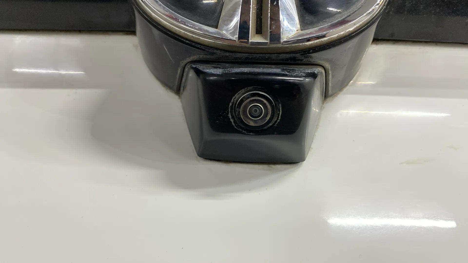 Rear camera close-up of a Tata Nexon 2017-2023