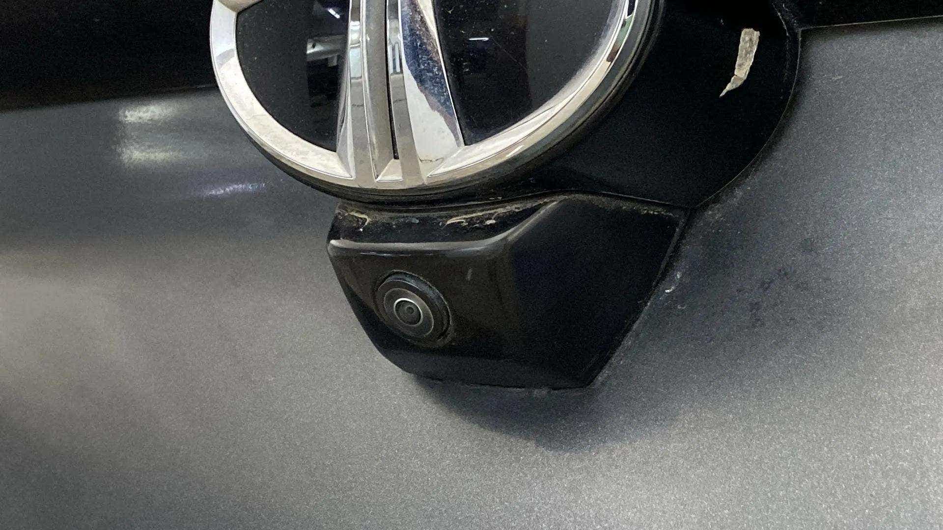 Rear camera close-up of a Tata Nexon 2017-2023