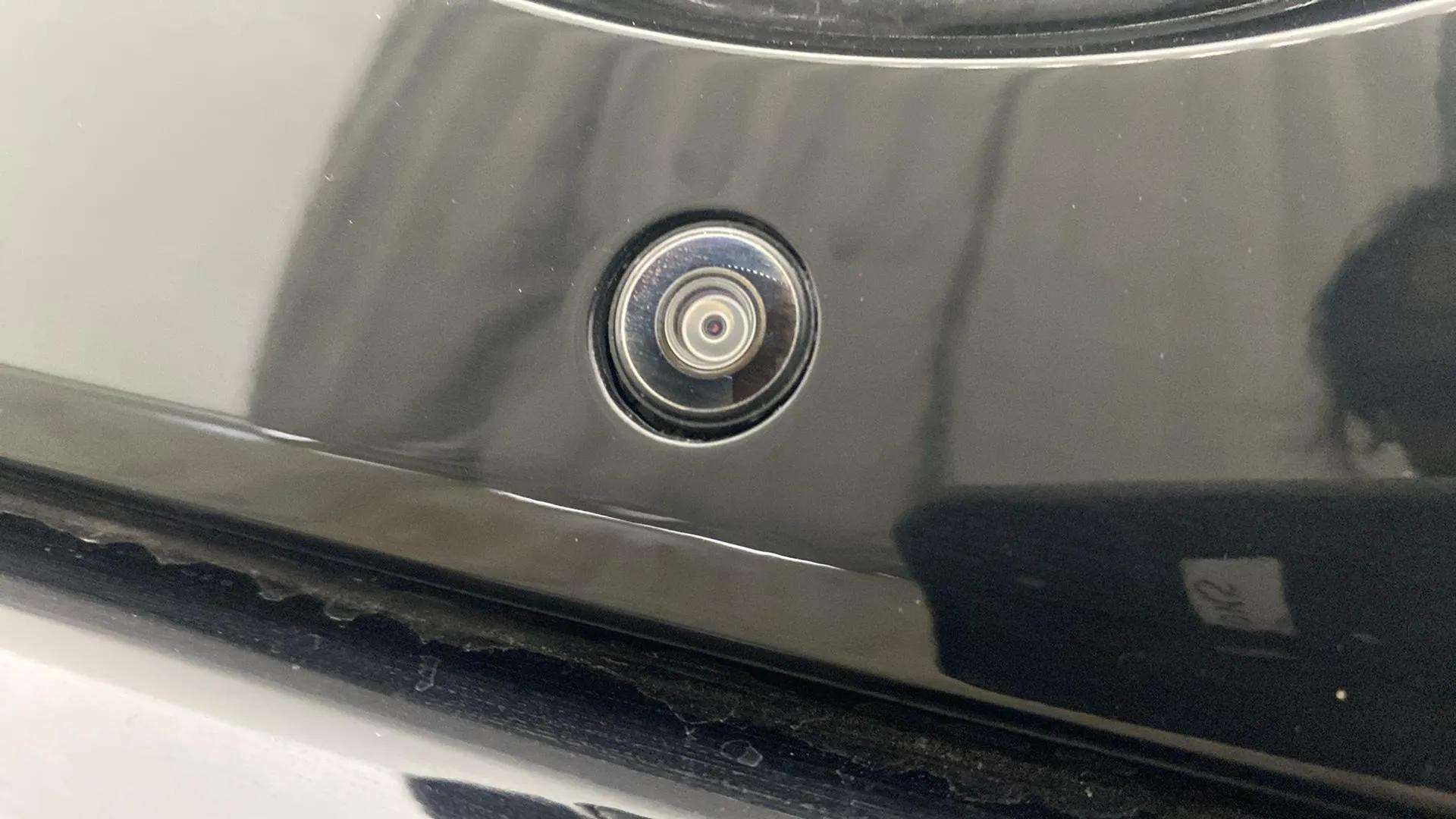 Rear camera close-up of a Tata Nexon 2017-2023