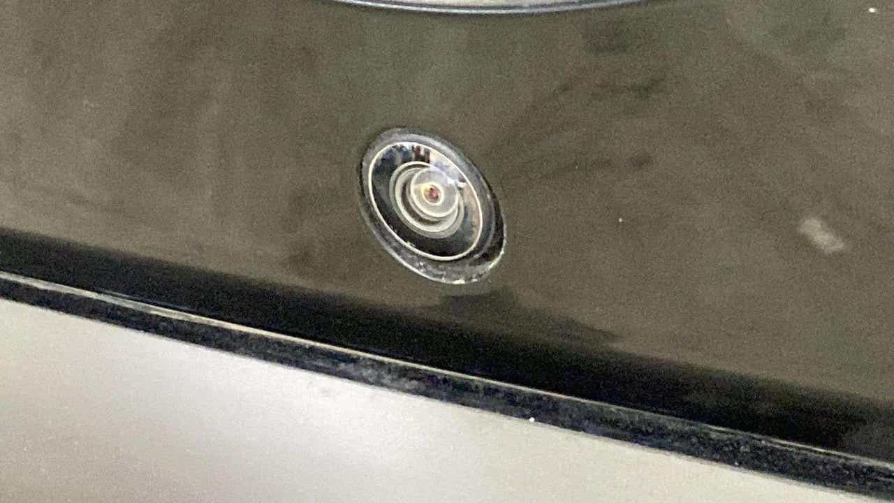 Reverse camera close-up of a Tata Nexon 2017-2023