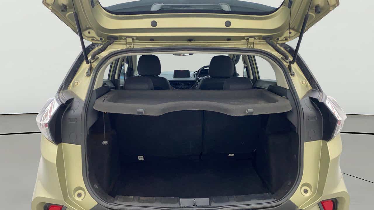 Boot space view of a Tata Nexon 2017-2023