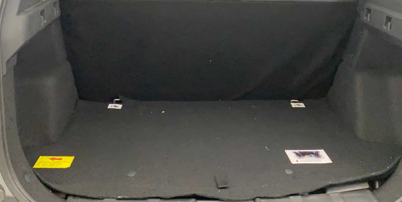 Boot space of a Tata Nexon