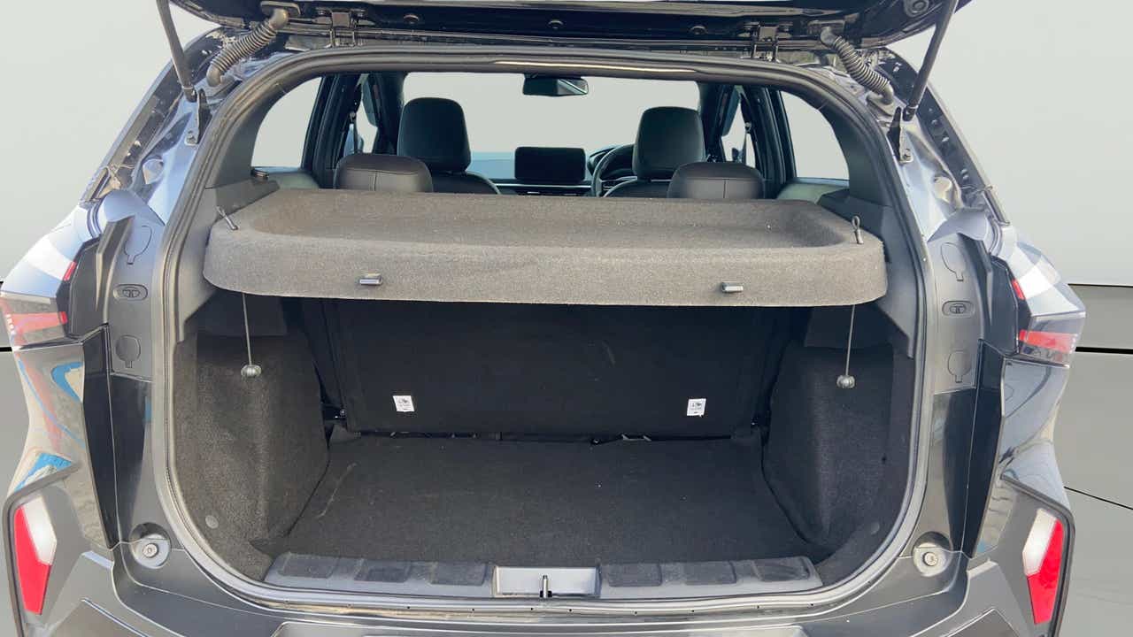 Boot space view of a Tata Nexon