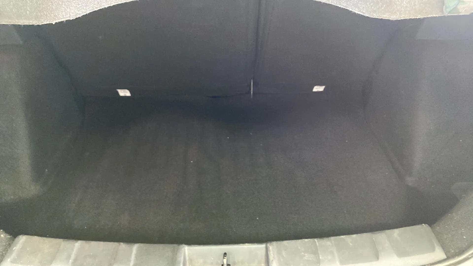 Boot space view of a Tata Nexon 2017-2023