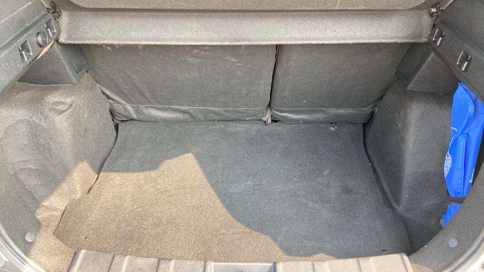 Boot space area of a Tata Nexon 2017-2023