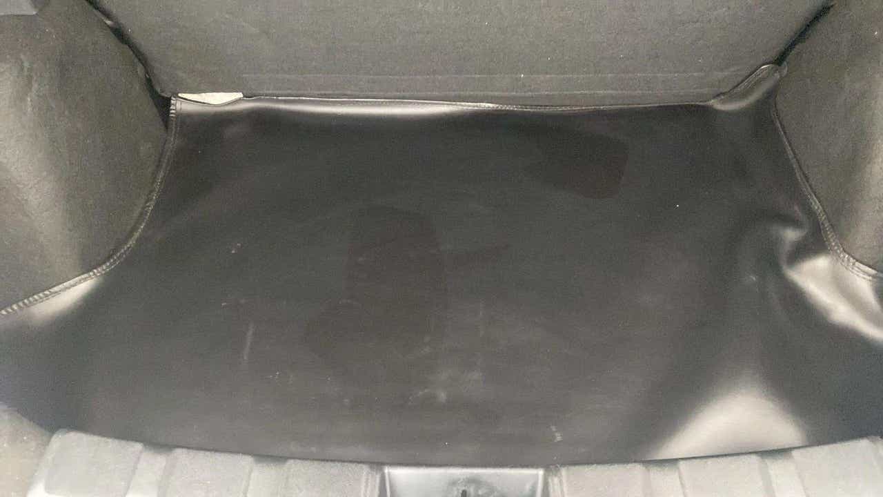 Boot space view of a Tata Nexon 2017-2023