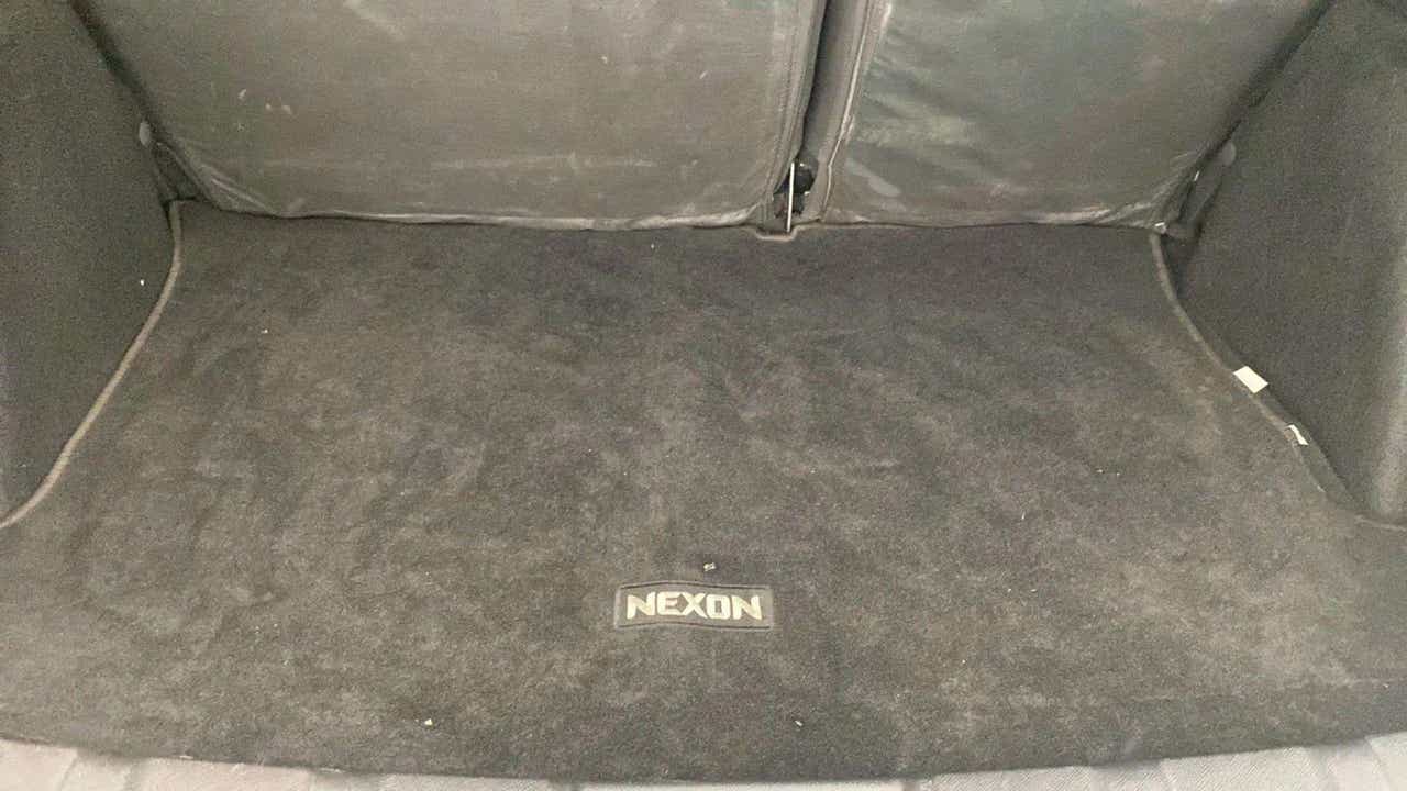 Boot space of a Tata Nexon 2017-2023