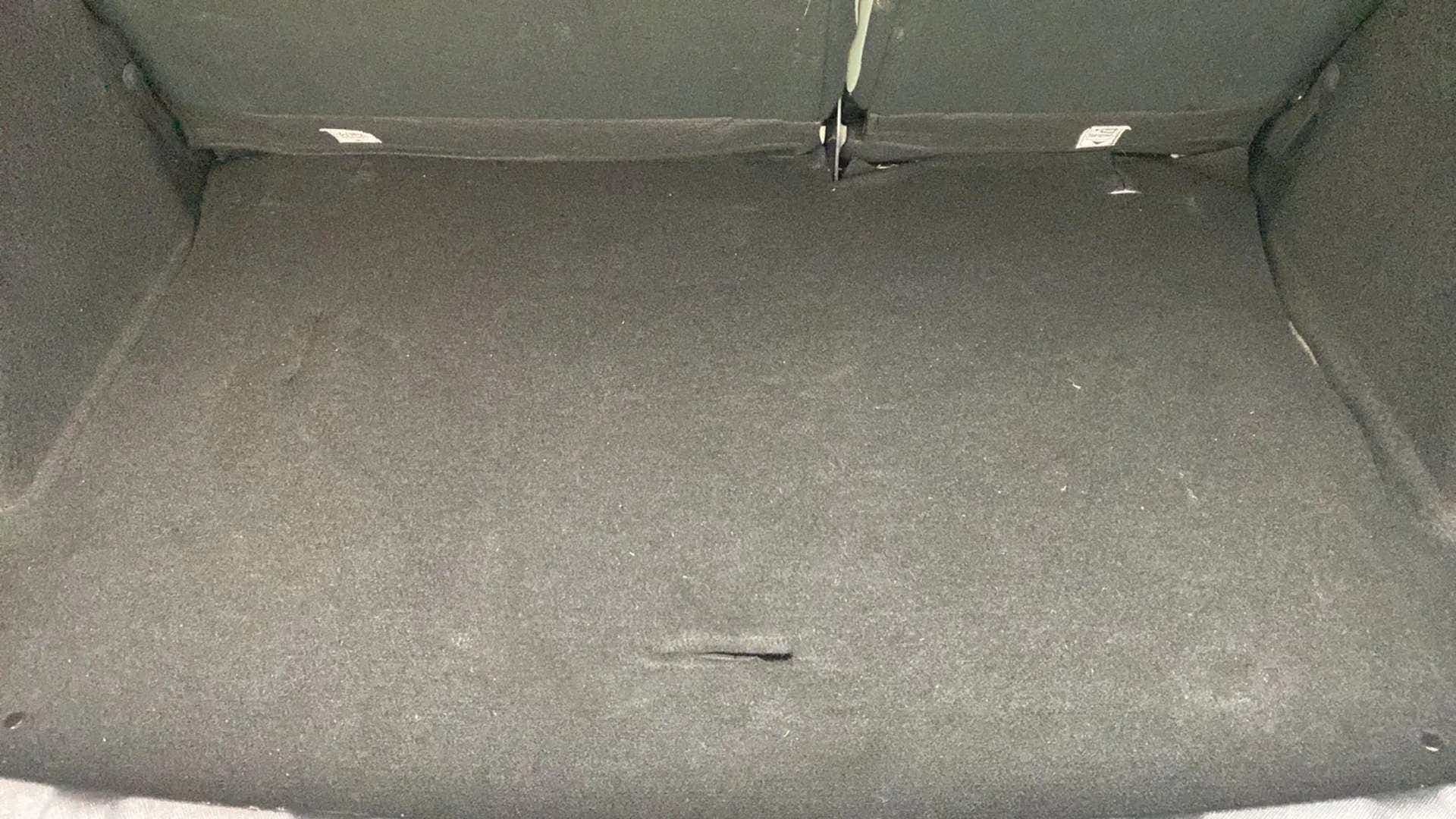 Boot space view of a Tata Nexon 2017-2023