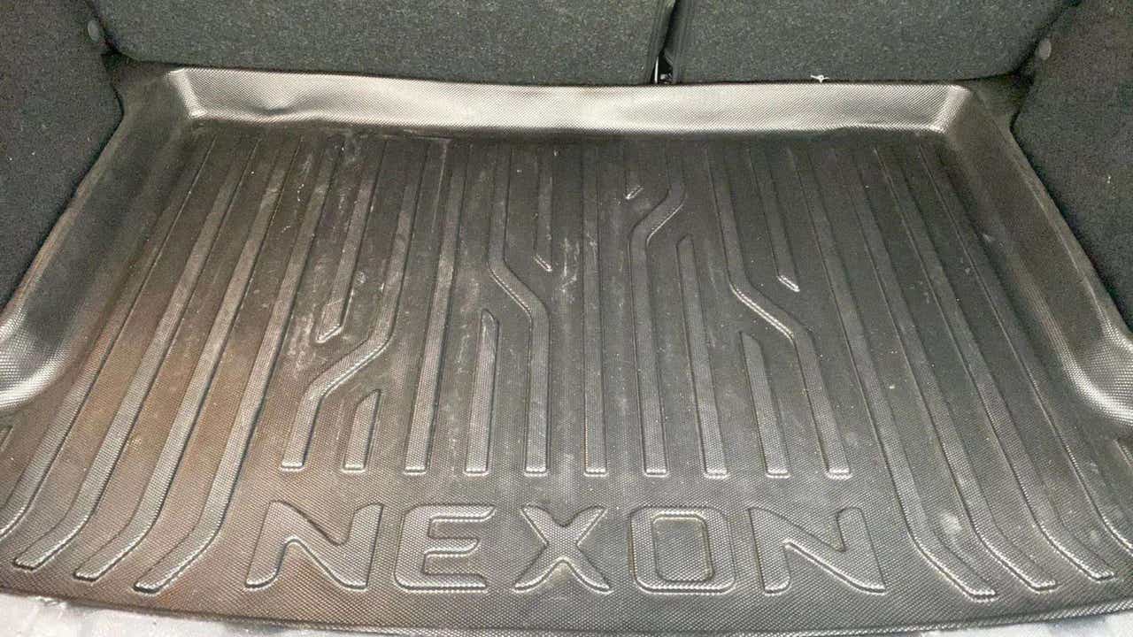 Boot area of a Tata Nexon 2017-2023